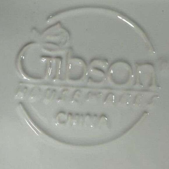 Vintage Gibson Housewares 18 3/8" Ivory Premium Ceramic Oval Turkey Platter - Picture 11 of 12